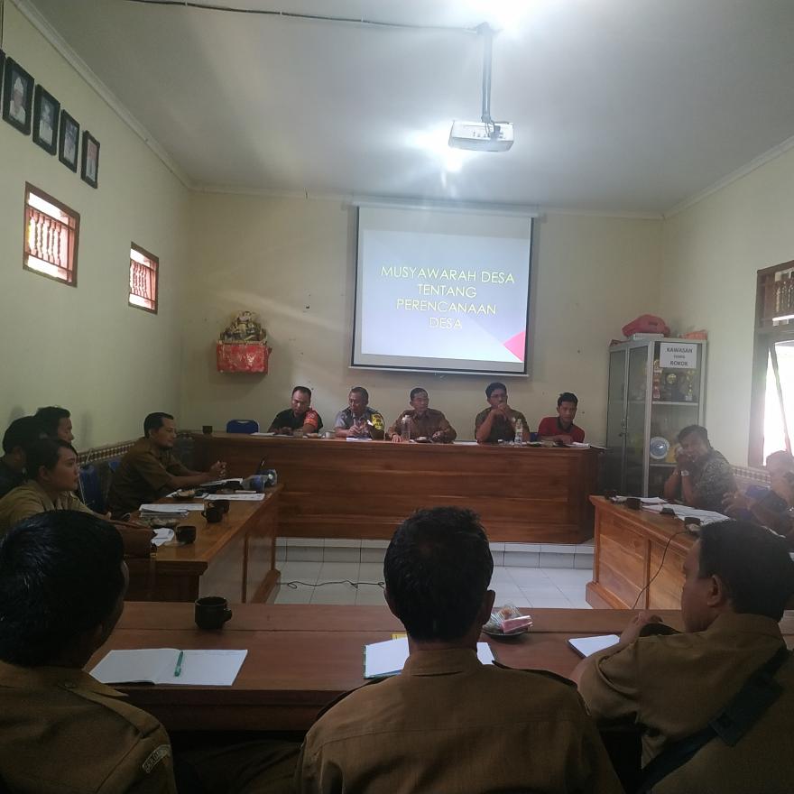 Pelaksanaan Kegiatan Musyawarah Desa